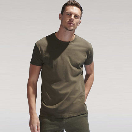 Unisex T-Shirt aus 100% Baumwolle, vollfarbig bedruckt, hochwertig und elastisch, gerader Schnitt