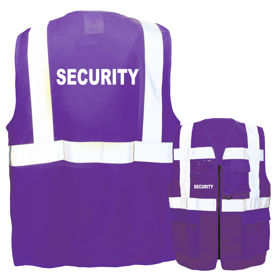 Security-Multifunktionsweste mit Taschen und Reißverschluss // viele Farben und Größen // abweichender Begriff möglich (weitere Farben)