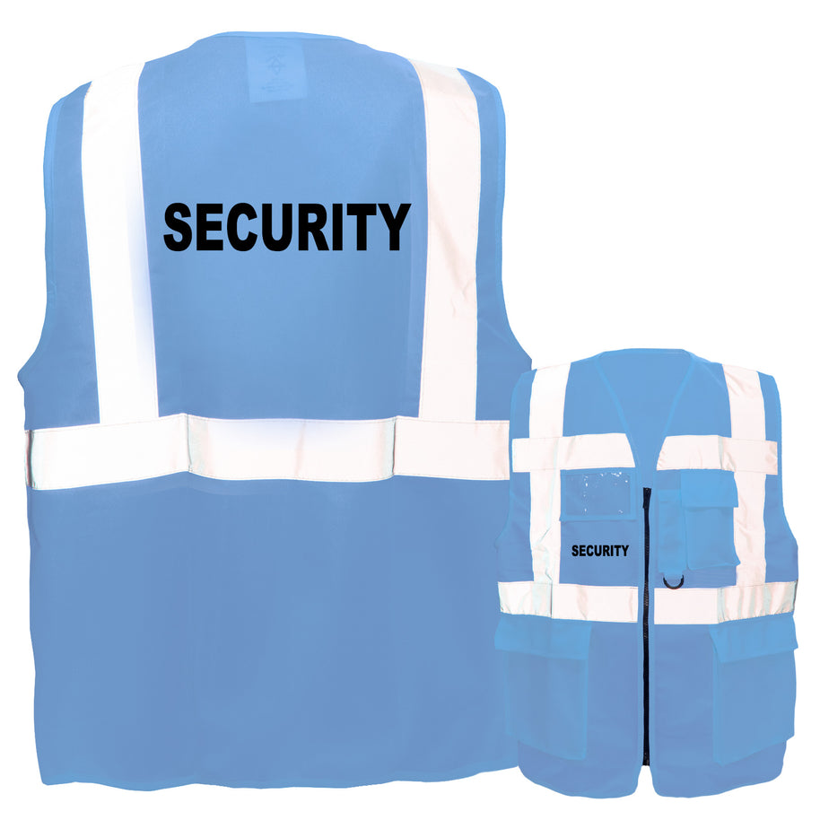 Security-Multifunktionsweste mit Taschen und Reißverschluss // viele Farben und Größen // abweichender Begriff möglich (weitere Farben)