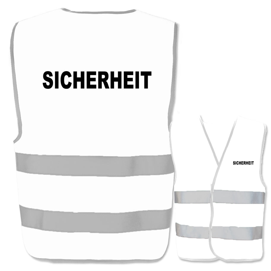 Sicherheit-Warnwesten mit zwei Leuchtstreifen // viele Farben und Größen // abweichender Begriff möglich