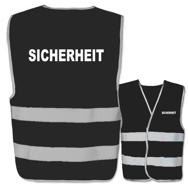 Sicherheit-Warnwesten mit zwei Leuchtstreifen // viele Farben und Größen // abweichender Begriff möglich