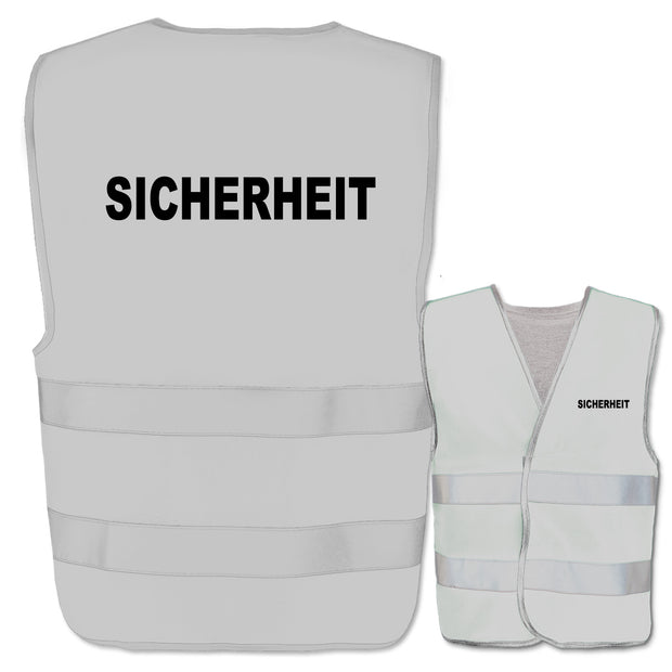 Sicherheit-Warnwesten mit zwei Leuchtstreifen // viele Farben und Größen // abweichender Begriff möglich