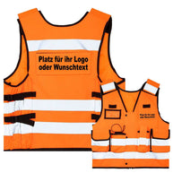 Tactical Weste Korntex „Stammheim“ // zertifiziert // dicker Stoff // viele Taschen // Patches & Flauschband // ideal für Security & Einsatzkräfte // optional mit Aufdruck
