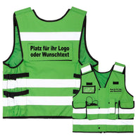 Tactical Weste Korntex „Stammheim“ // zertifiziert // dicker Stoff // viele Taschen // Patches & Flauschband // ideal für Security & Einsatzkräfte // optional mit Aufdruck