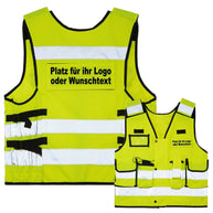 Tactical Weste Korntex „Stammheim“ // zertifiziert // dicker Stoff // viele Taschen // Patches & Flauschband // ideal für Security & Einsatzkräfte // optional mit Aufdruck