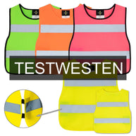 Unbedruckte Korntex P100 Poncho-Warnweste "Amigo" für Kinder // von Kita bis Grundschule