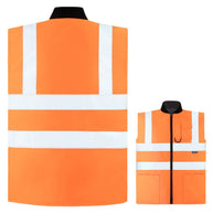 Unbedruckter 2 in 1 Test Bodywarmer „Ural“ mit Wendefunktion