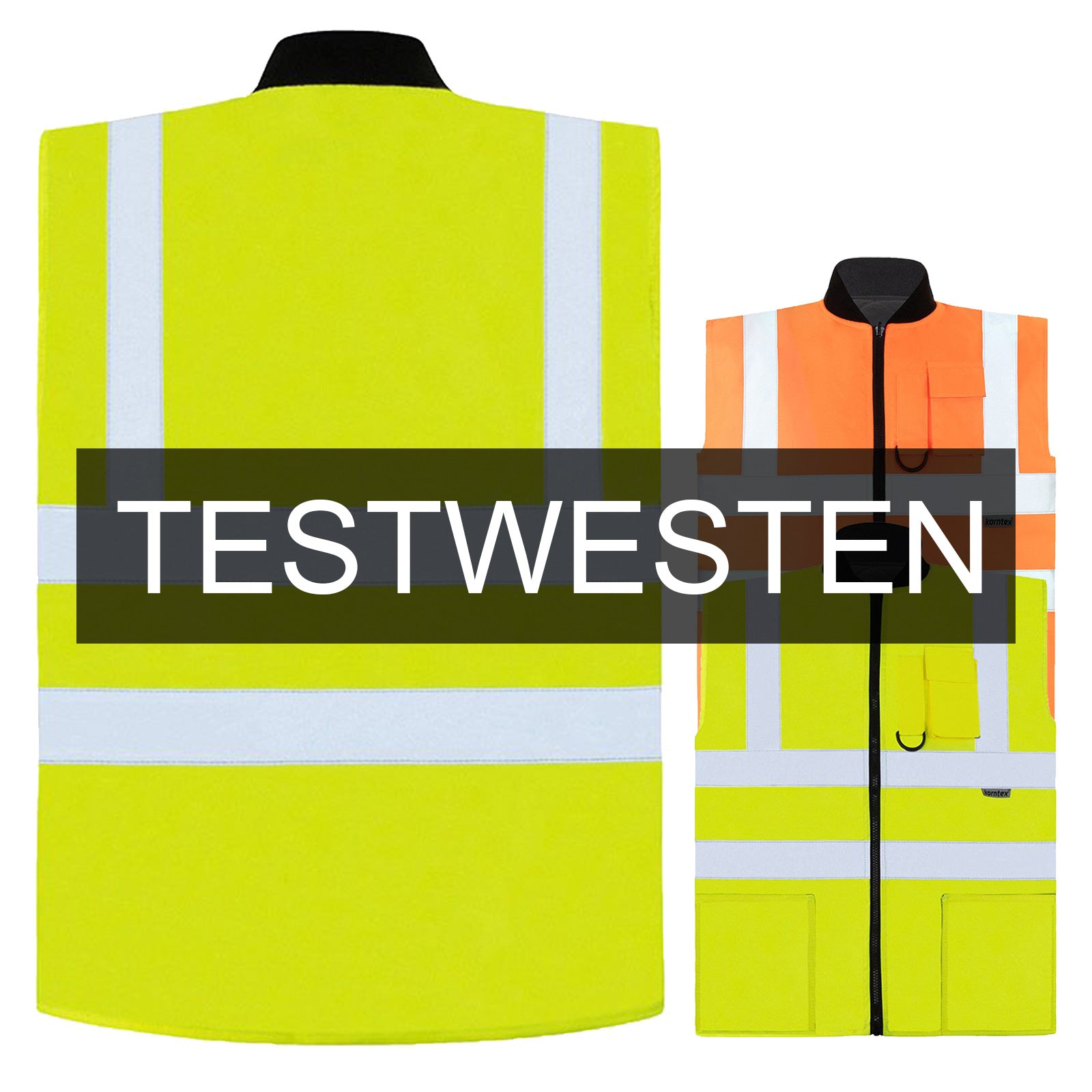 Unbedruckter 2 in 1 Test Bodywarmer „Ural“ mit Wendefunktion