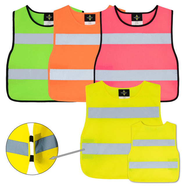 Korntex Poncho-Warnweste "Amigo" für Kinder // von Kita bis Grundschule // optional mit Druck