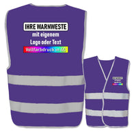 Gelbe EasyMesh Warnweste mit zwei Leuchtstreifen und Klettverschluss für Arbeitssicherheit