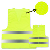 easyMesh Sommer MESH Gewebe Warnweste EN20471 // optional mit Druck