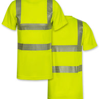 Korntex Hi-Vis T-Shirts Alhambra mit segmentierten Leuchtstreifen // Warnschutz-Shirt in Signalfarben // optional mit Aufdruck