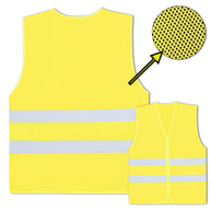 Unbedruckte Korntex Test Mesh Warnweste mit Reißverschluss „Rhodes“ // Comfort-Fit